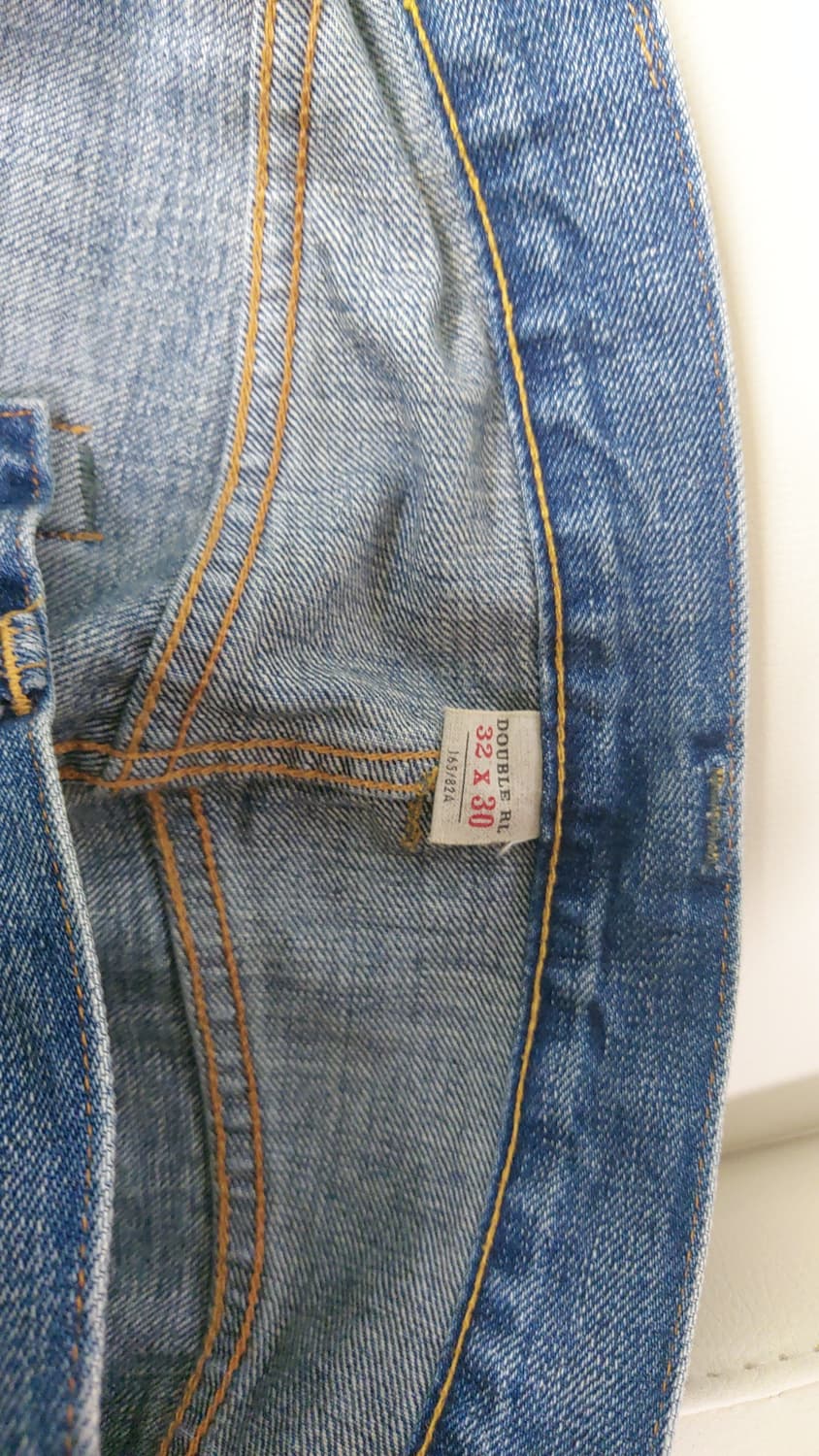 Rrl 스트레이트핏 힐스뷰 셀비지 진  상품이미지7