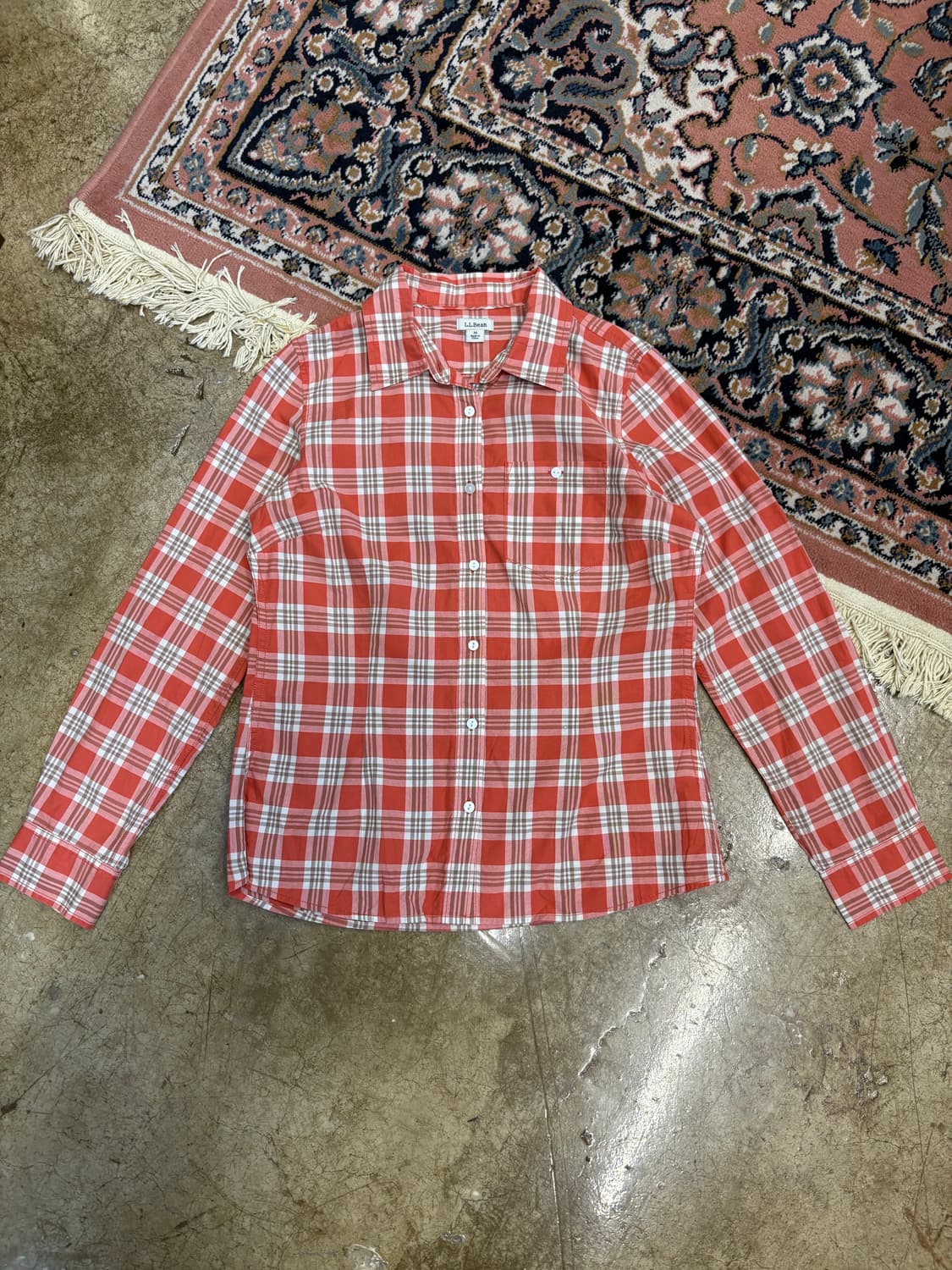 엘엘빈 Llbean 체크 셔츠 상품이미지2