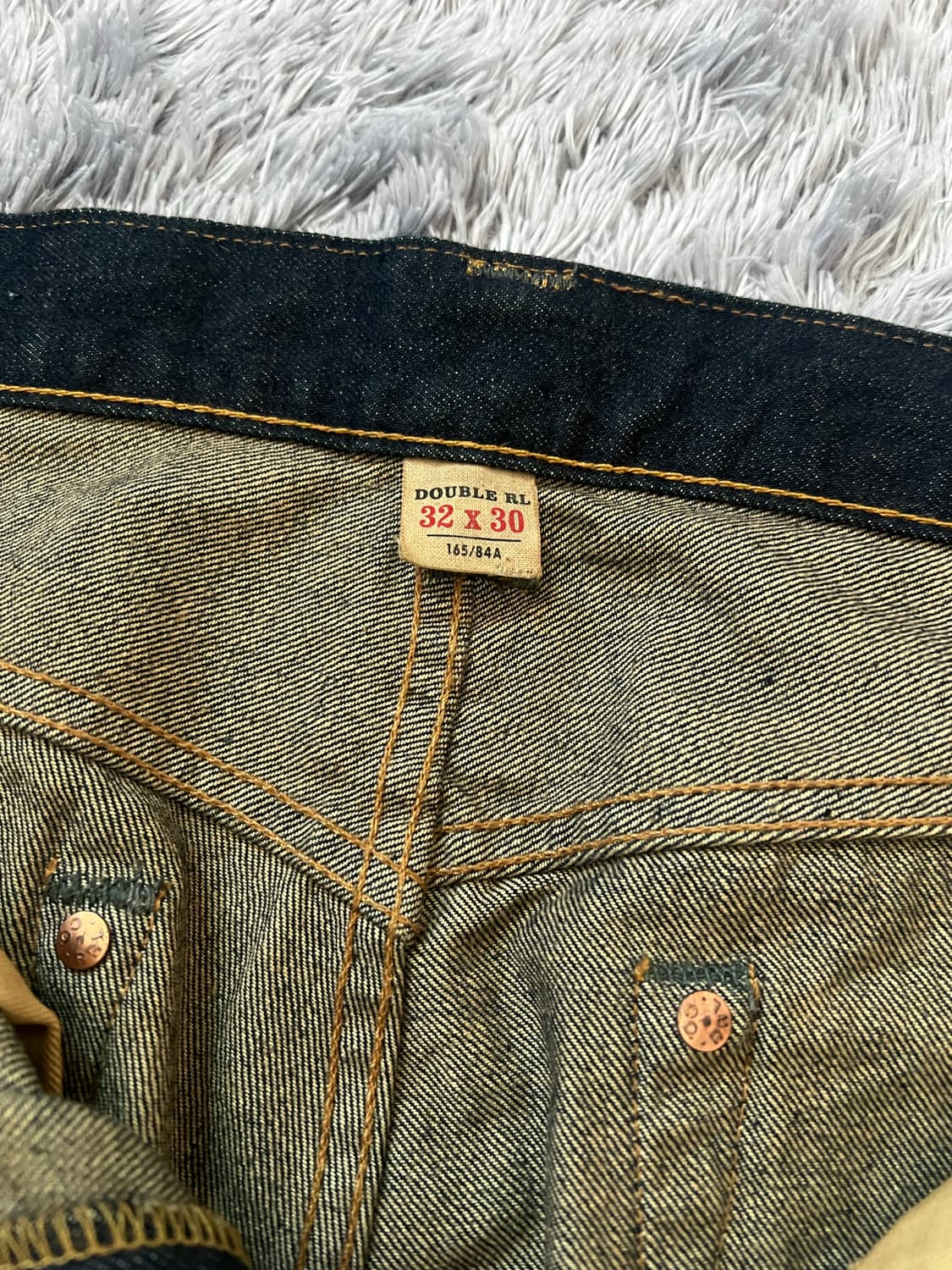 [새상품, 32x30] RRL 셀비지 데님 상품이미지3