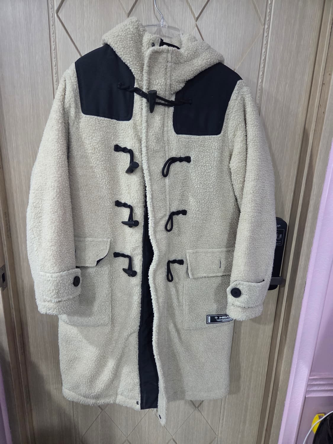 헤드뽀글이 떡볶이 코트 상품이미지1