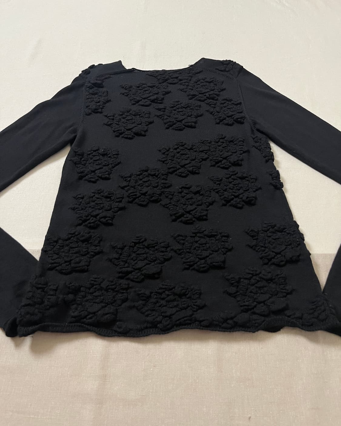 꼼데가르송 20aw 플라워니트 comme des garcons 자가드 상품이미지8