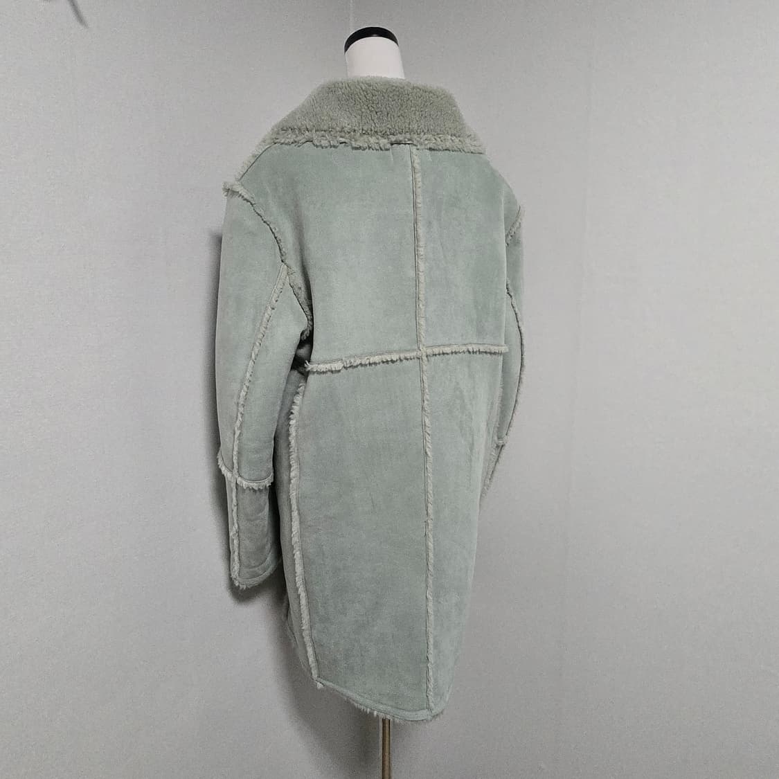 시눈 롱 무스탕 자켓 / 여성 자켓/ 여성 코트 상품이미지8