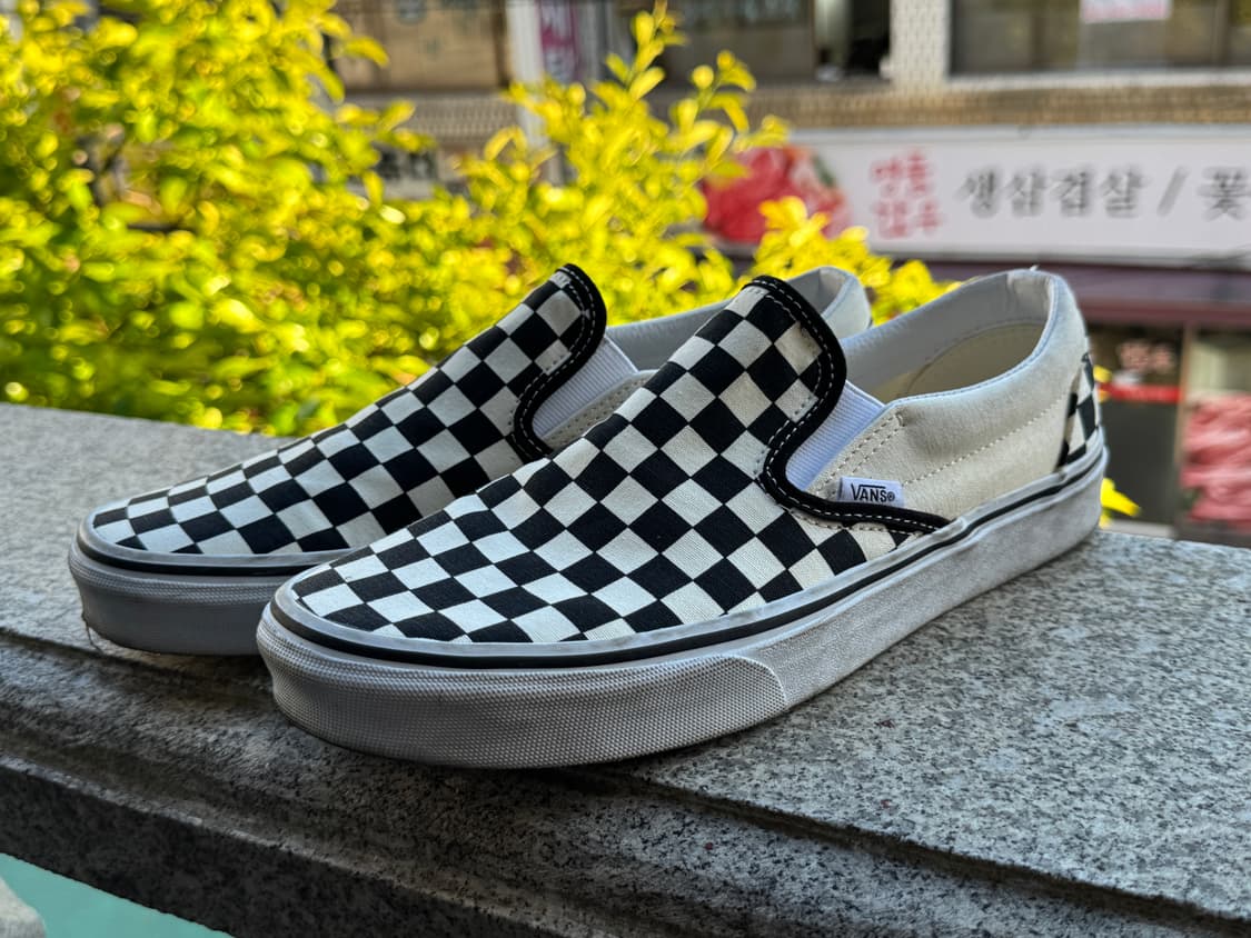 반스 체커보드 슬립온 270mm 상품이미지1