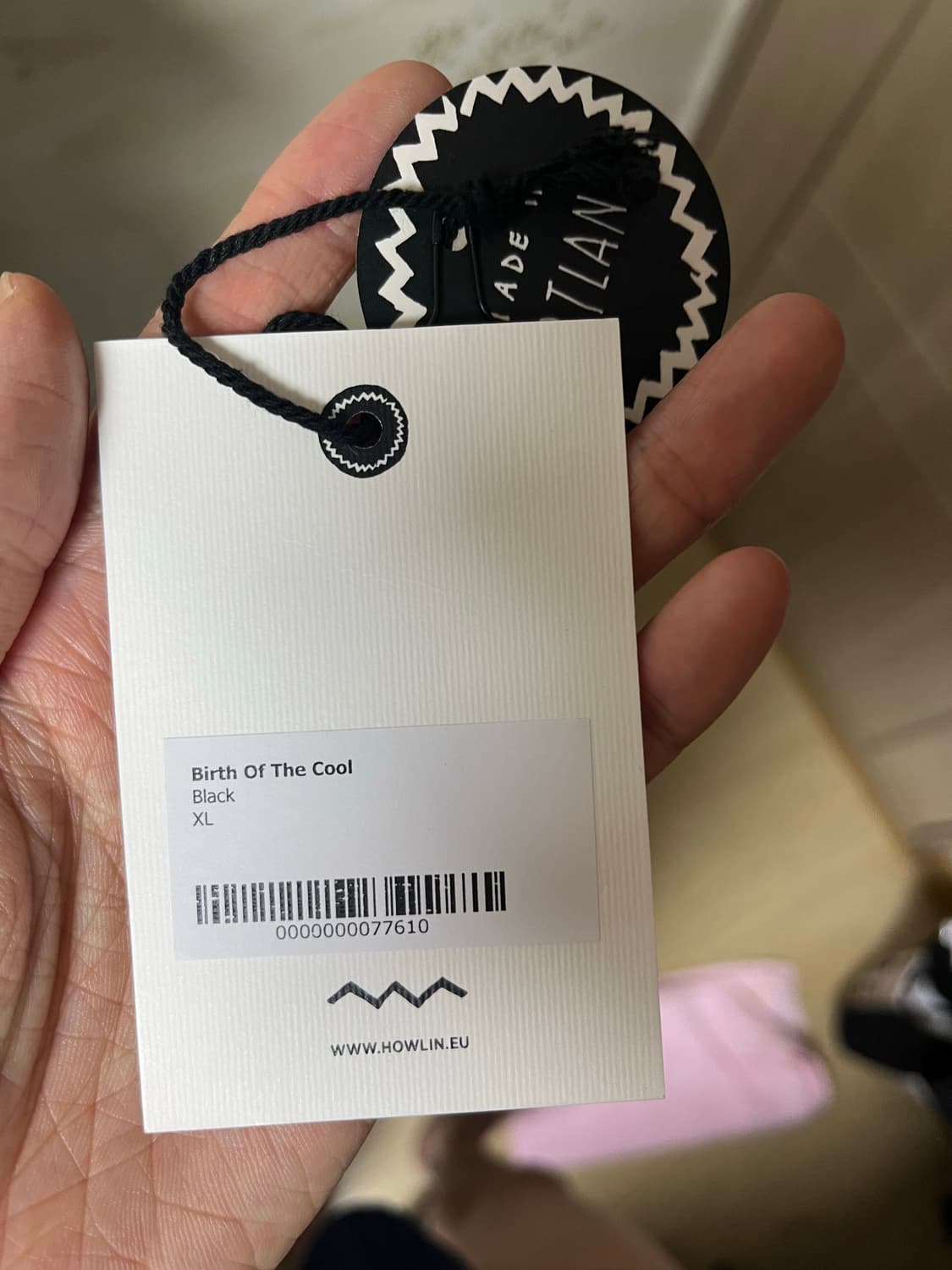 하울린 니트 블랙 birth of the cool 상품이미지4