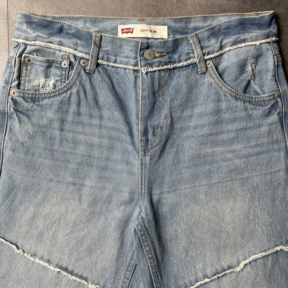 LEVI'S 리바이스511 슬림핏 컷오프 데님 하프팬츠 A01234 상품이미지2