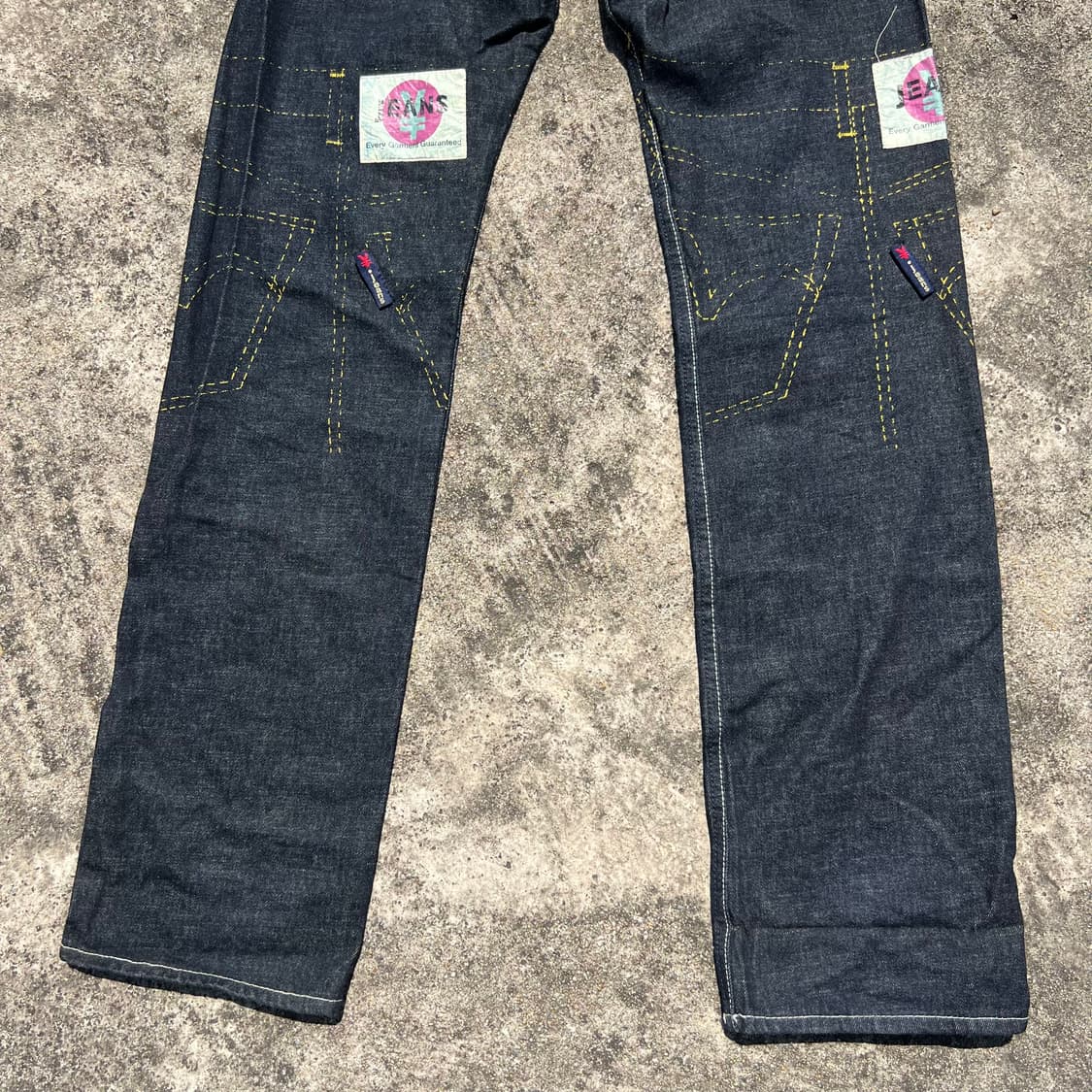 Yen Jeans 페인팅 데님 팬츠 상품이미지10