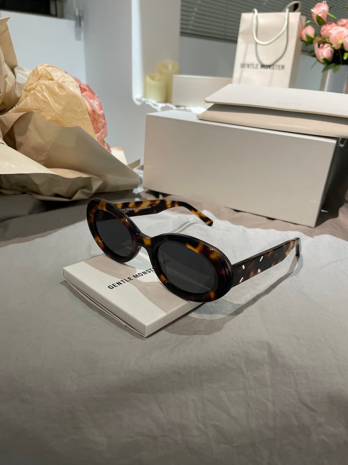 젠틀 몬스터 x 메종 마르지엘라 호피 안경 상품이미지6