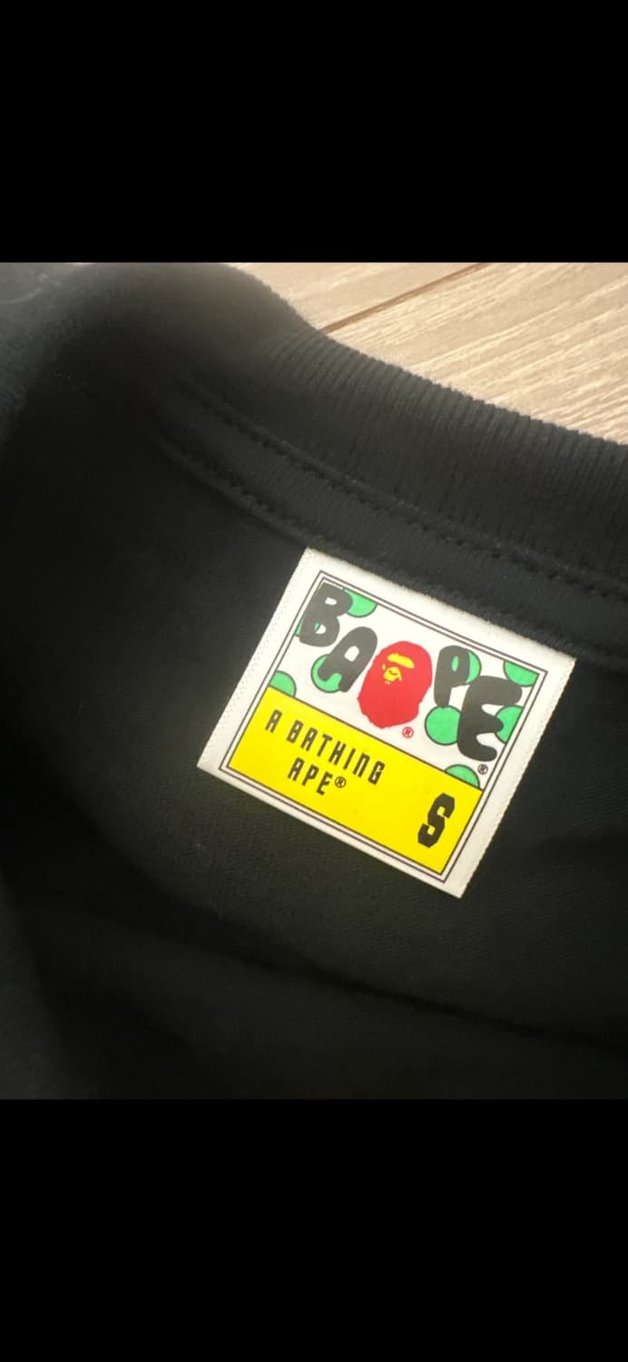 베이프 롱슬리브 블랙 S 상품이미지2