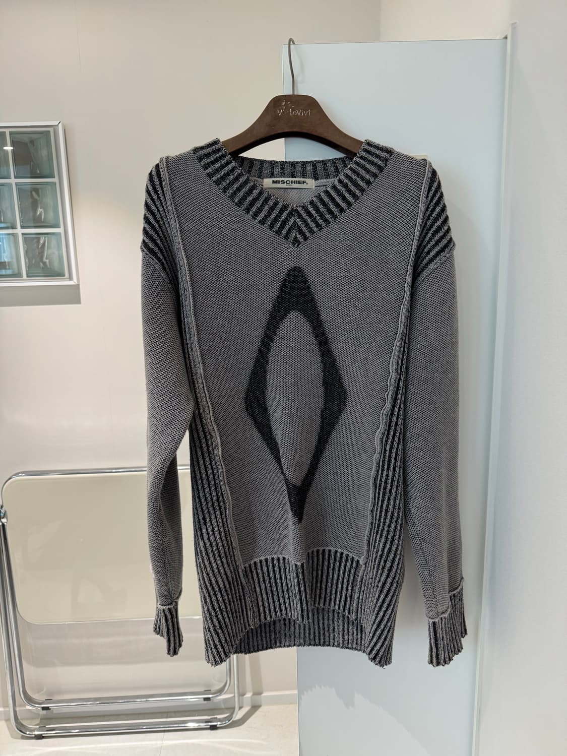 미스치프 니트 M 상품이미지1