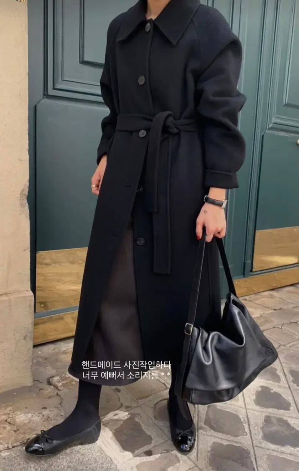 젬마월드 루브르 캐시미어 핸드메이드 코트 상품이미지1