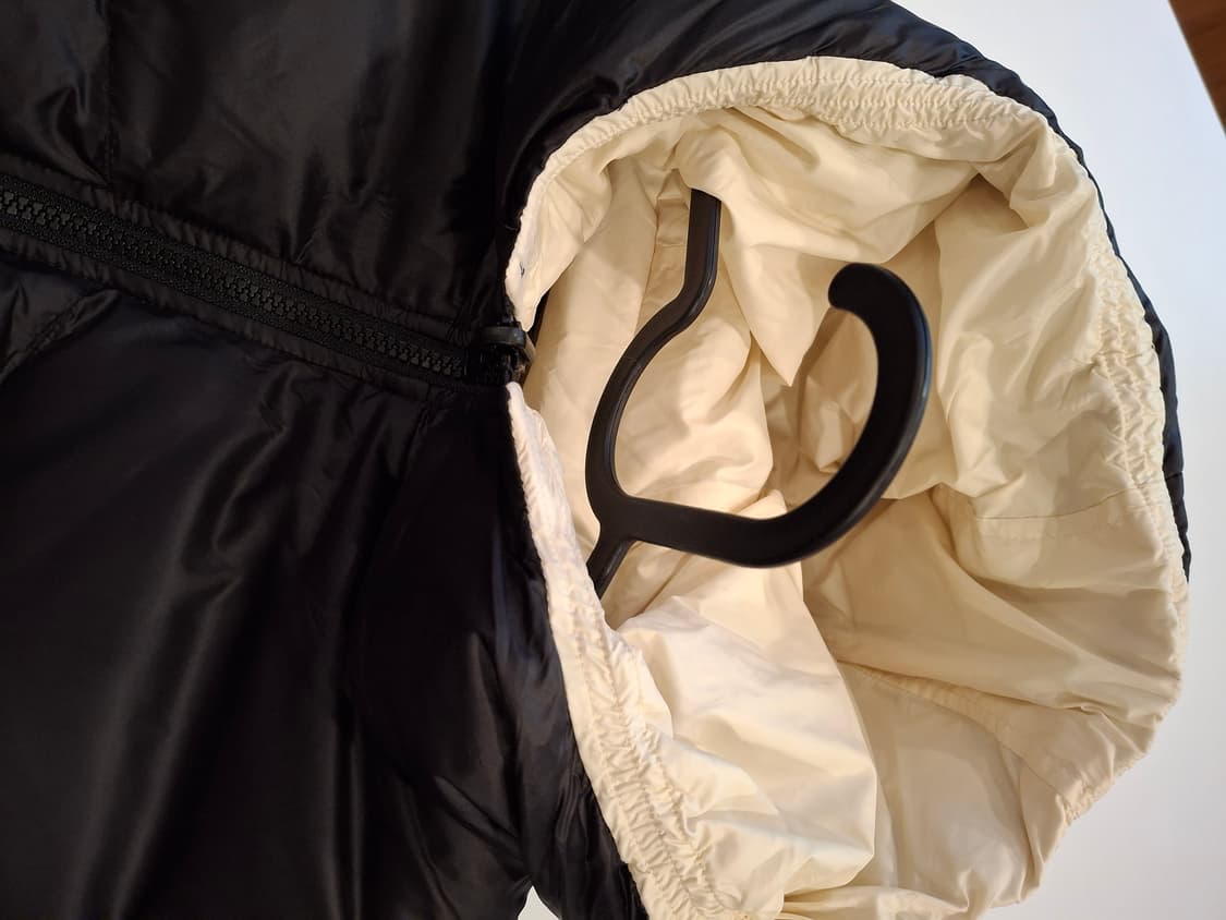 (마지막특가) 마리떼 리버시블 패딩 블랙 아이보리 상품이미지3