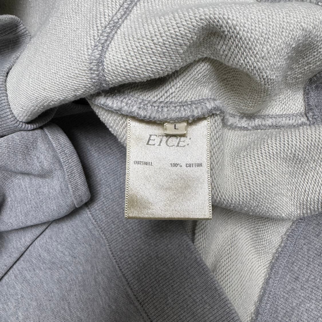 ETCE 보이 핑커 홀 후드티 L 상품이미지5