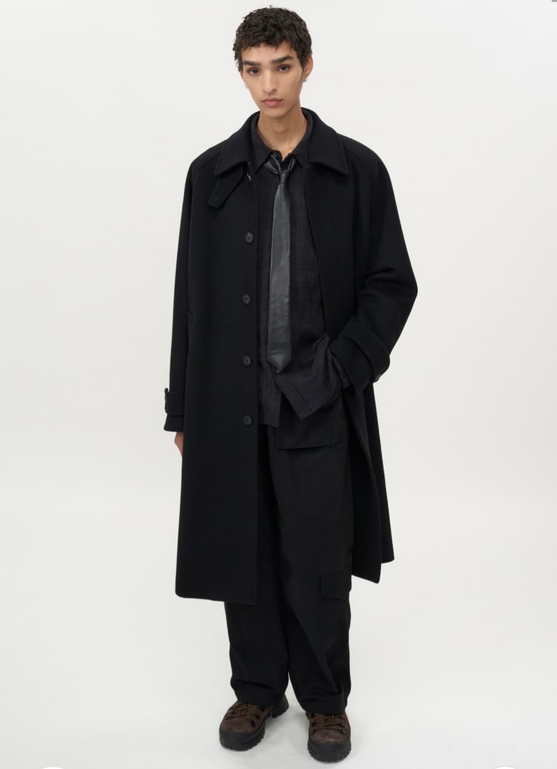 25FW 인사일런스 마펠 캐시미어 발마칸 코트 상품이미지1