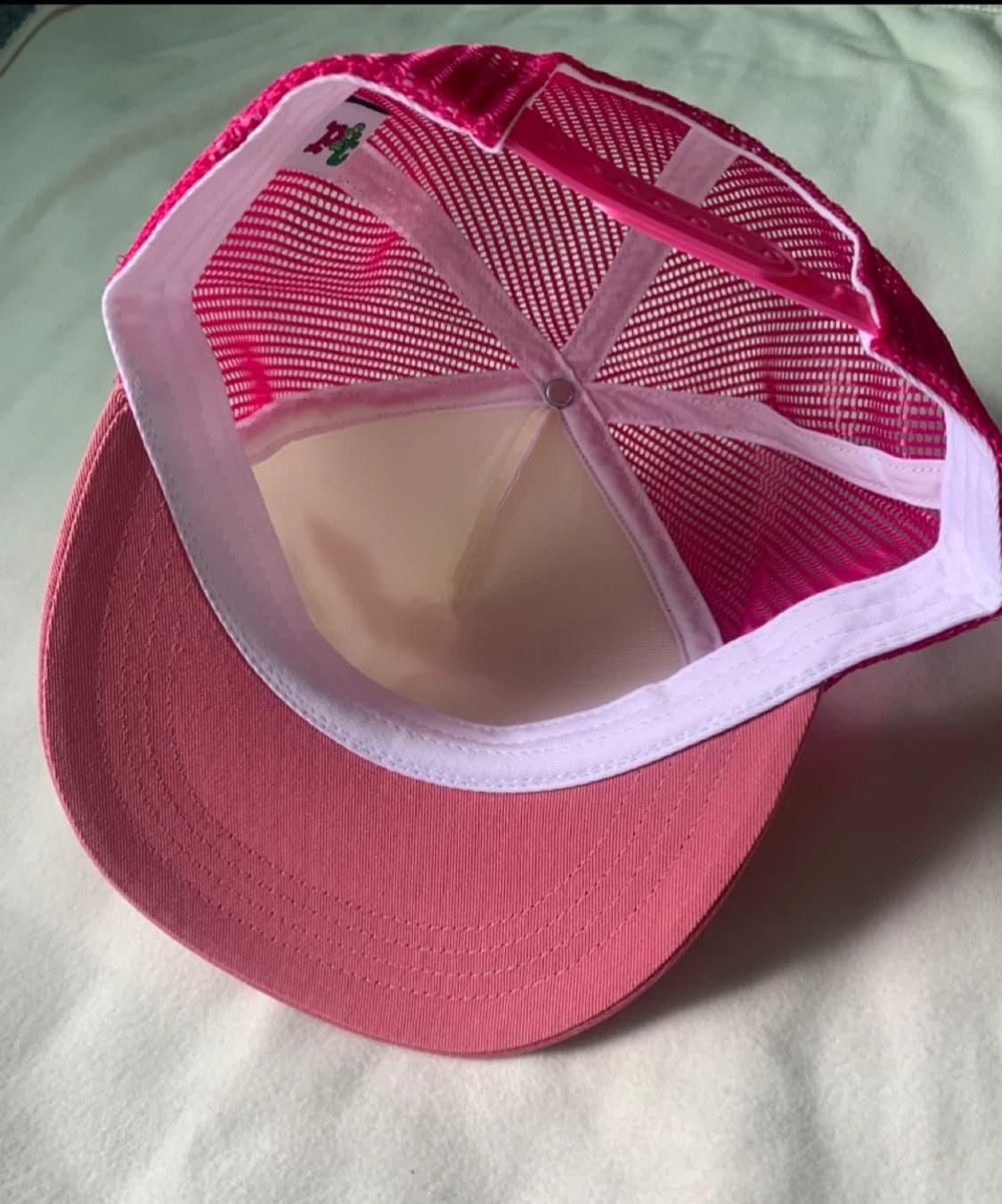 PFT 핑크 메쉬캡 상품이미지3
