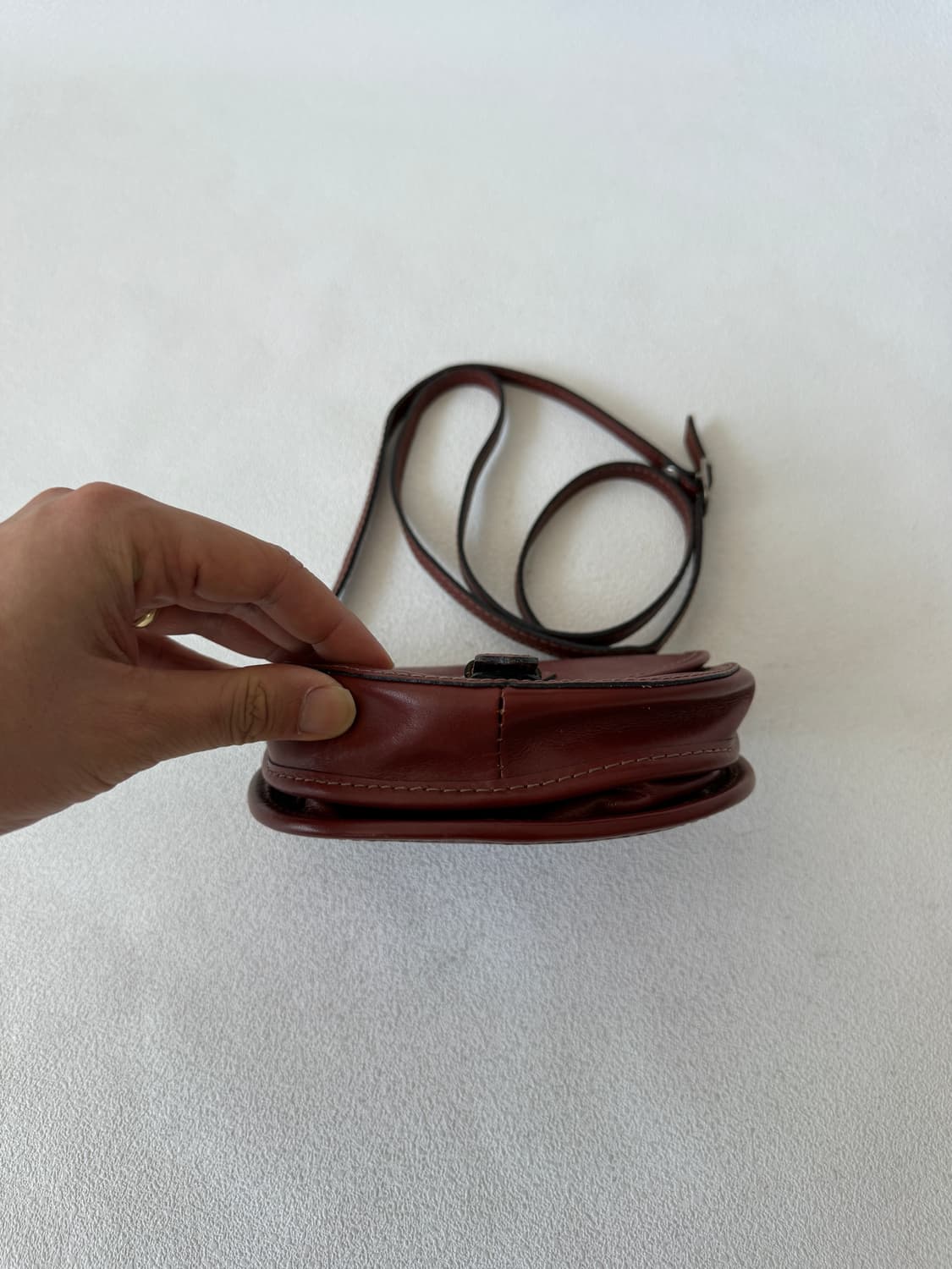 MADE IN ITALY 레더 미니 크로스백 상품이미지4