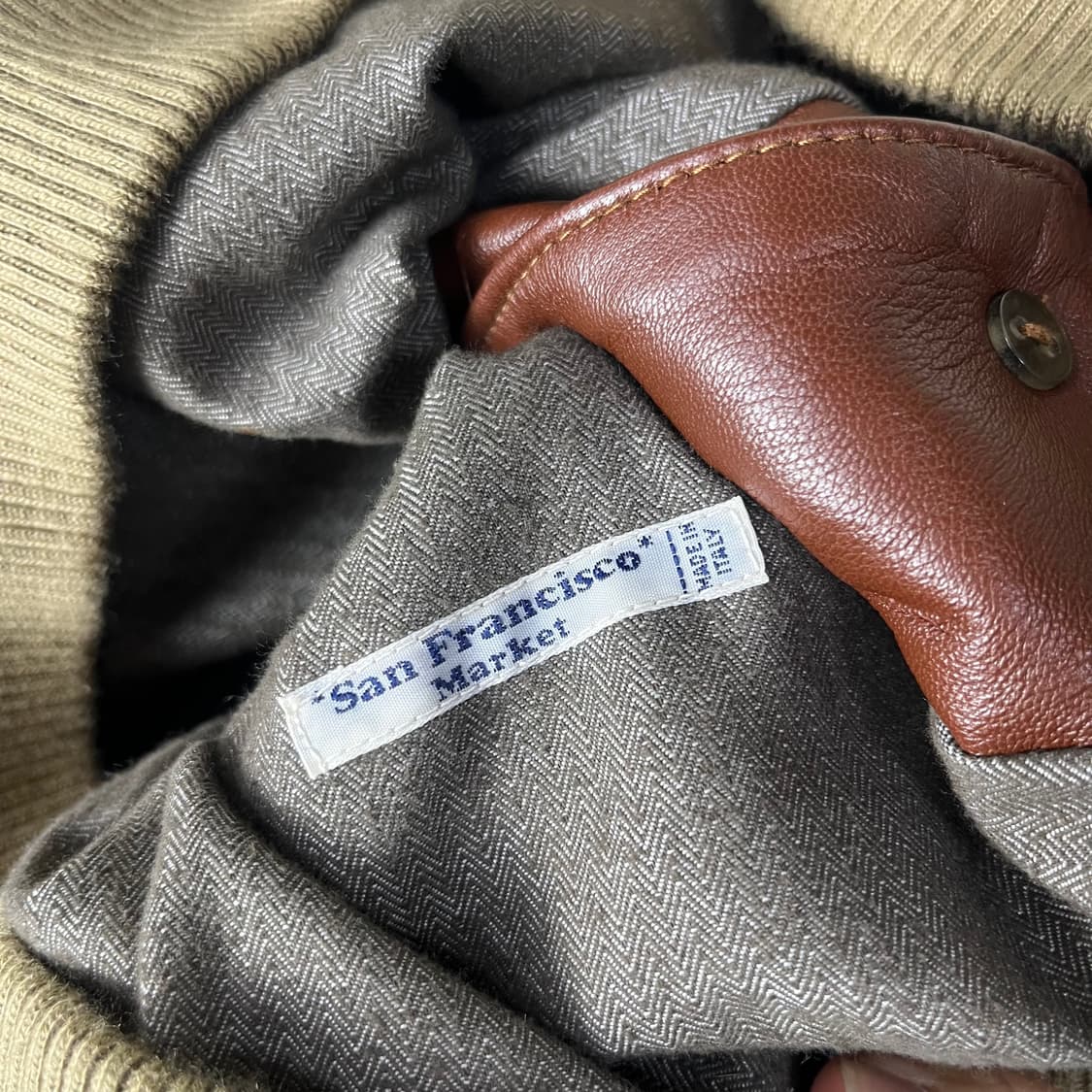 [San Francisco Market] 샌프란시스코마켓 A-1 레더자켓 상품이미지4