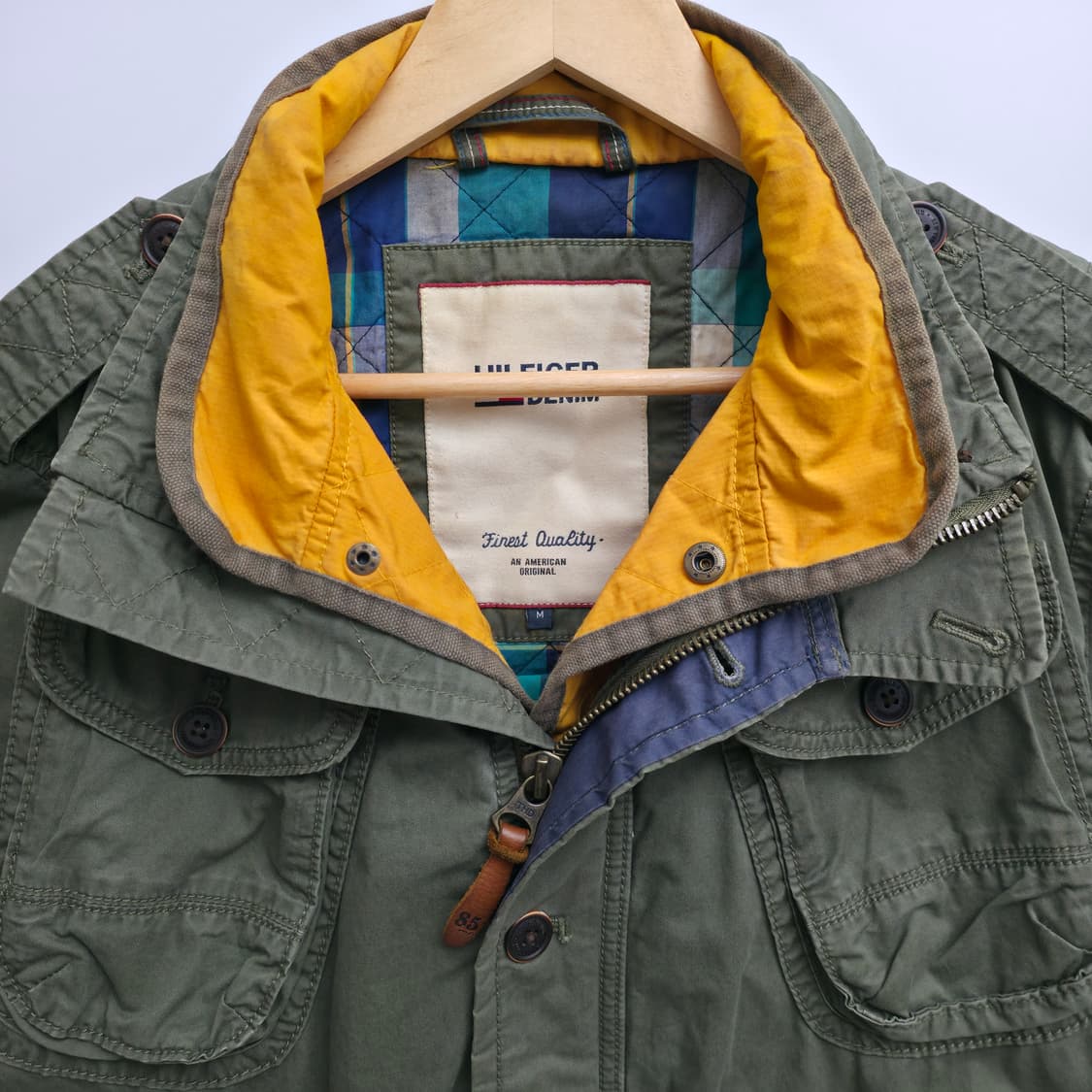 [M] 타미힐피거 카키 야상 자켓 상품이미지5