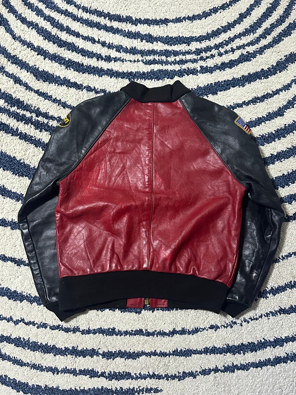 벤슨 레더 자켓 사이즈 40 상품이미지3