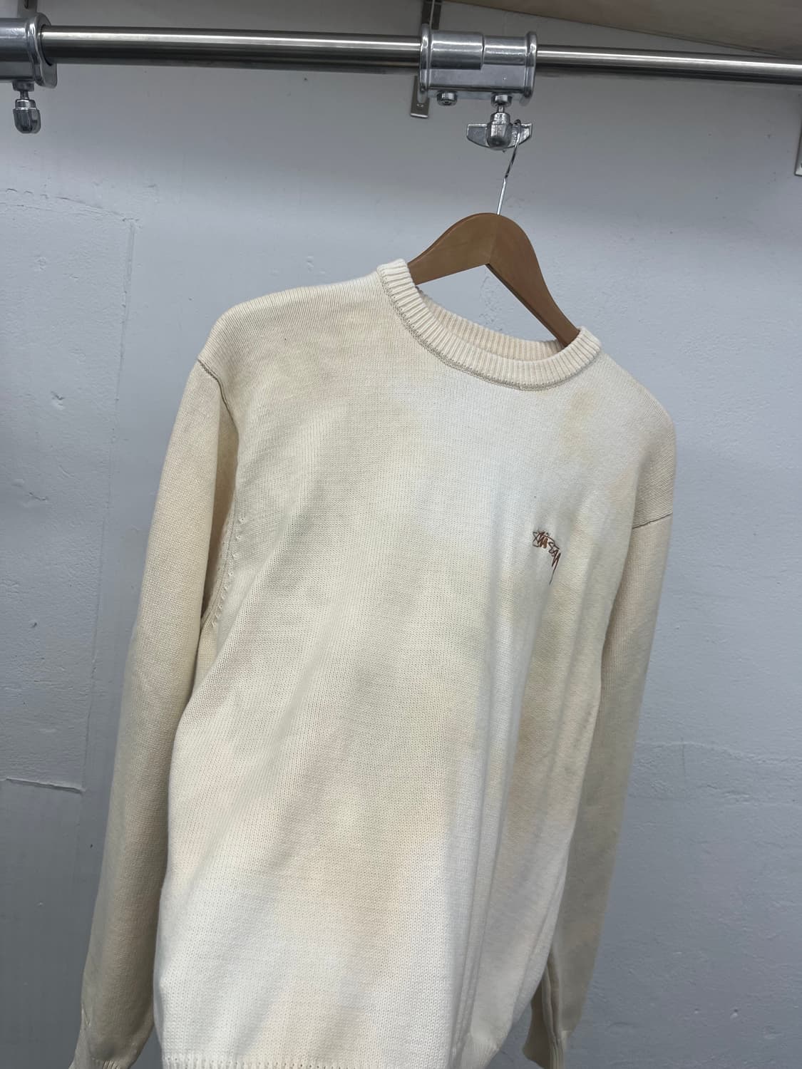 XL) STUSSY CARE LABEL KNIT 상품이미지3