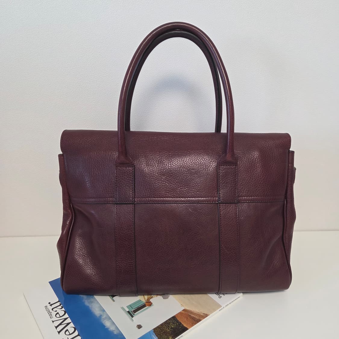 Mulberry 멀버리 정품 헤리티지 베이스워터 금장 블랙체리 클래식 상품이미지2