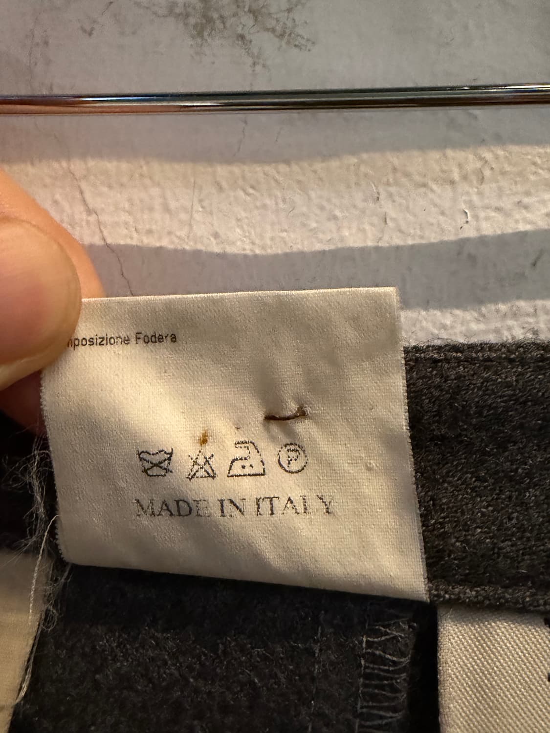 Bianca 라나 울 플리츠 스커트 그레이 42 상품이미지4