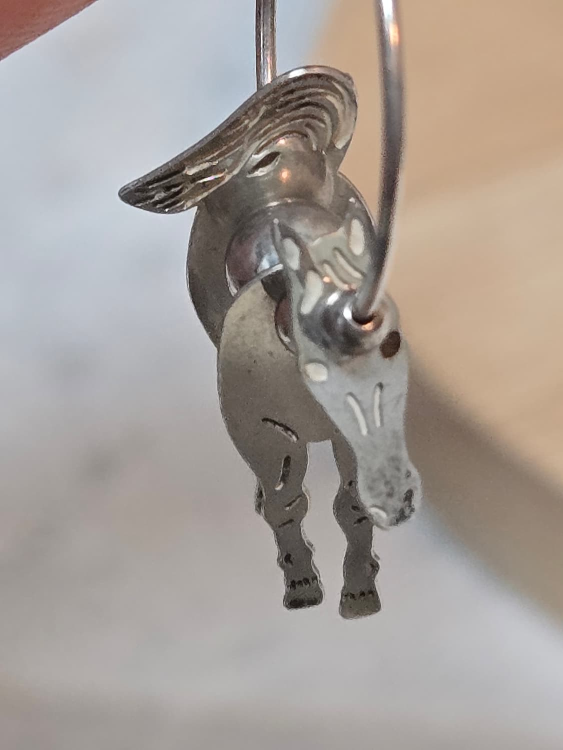 vintage sterling horse earring 상품이미지9