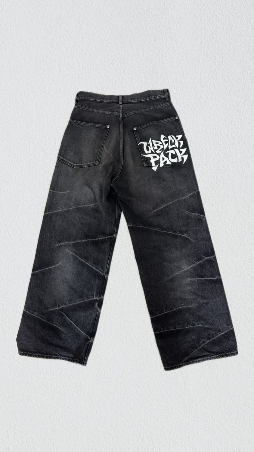 WRECK PACK × FUTURE ARCHIVE BAGGY DENIM 상품이미지1