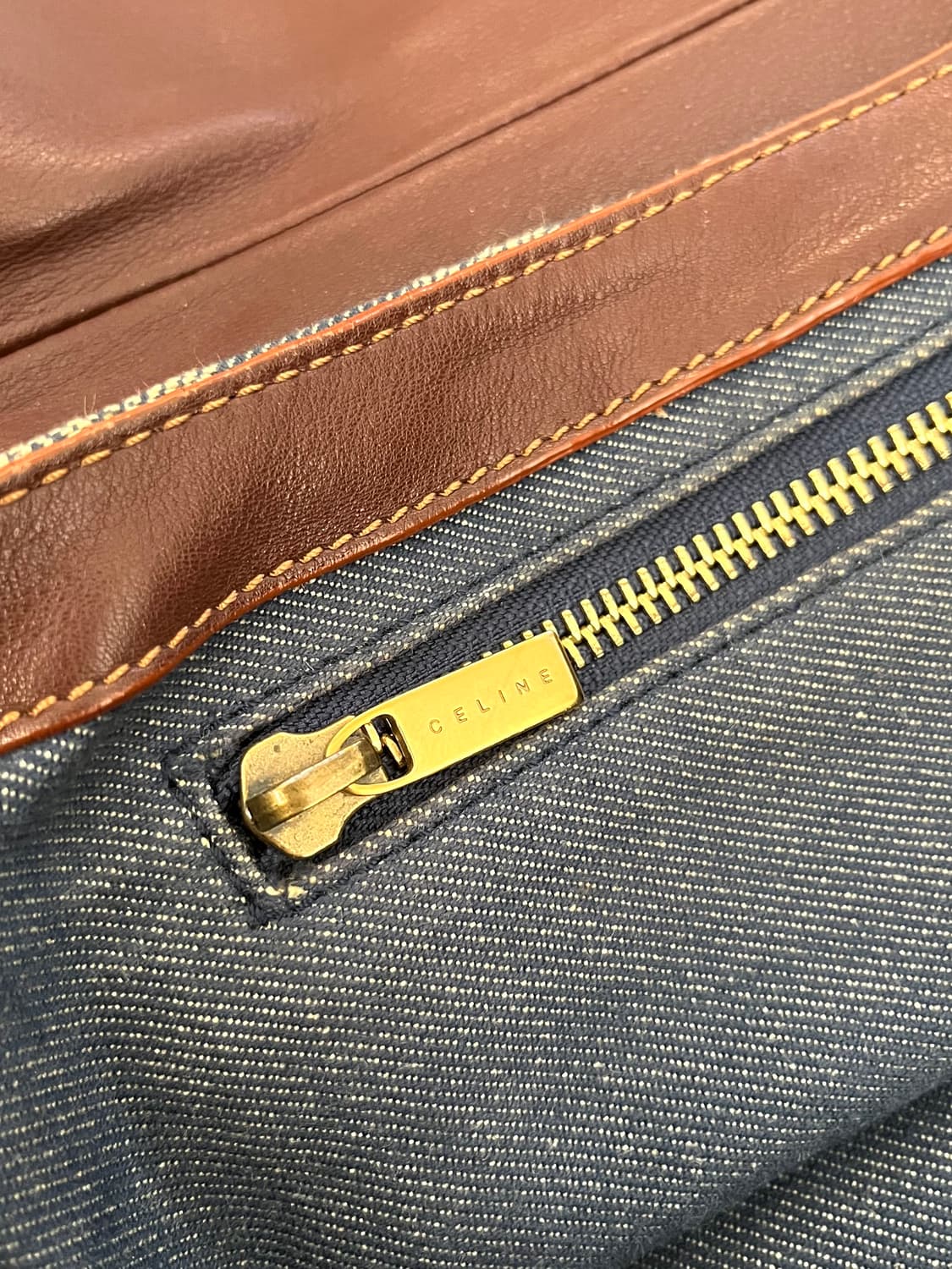 셀린느 데님 블라종 숄더백 상품이미지7