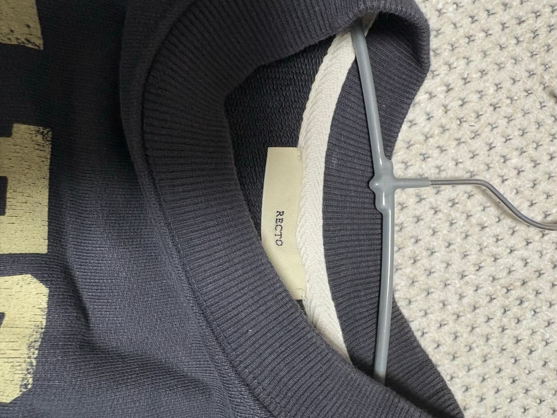 렉토 크롭 스웨트셔츠 상품이미지5