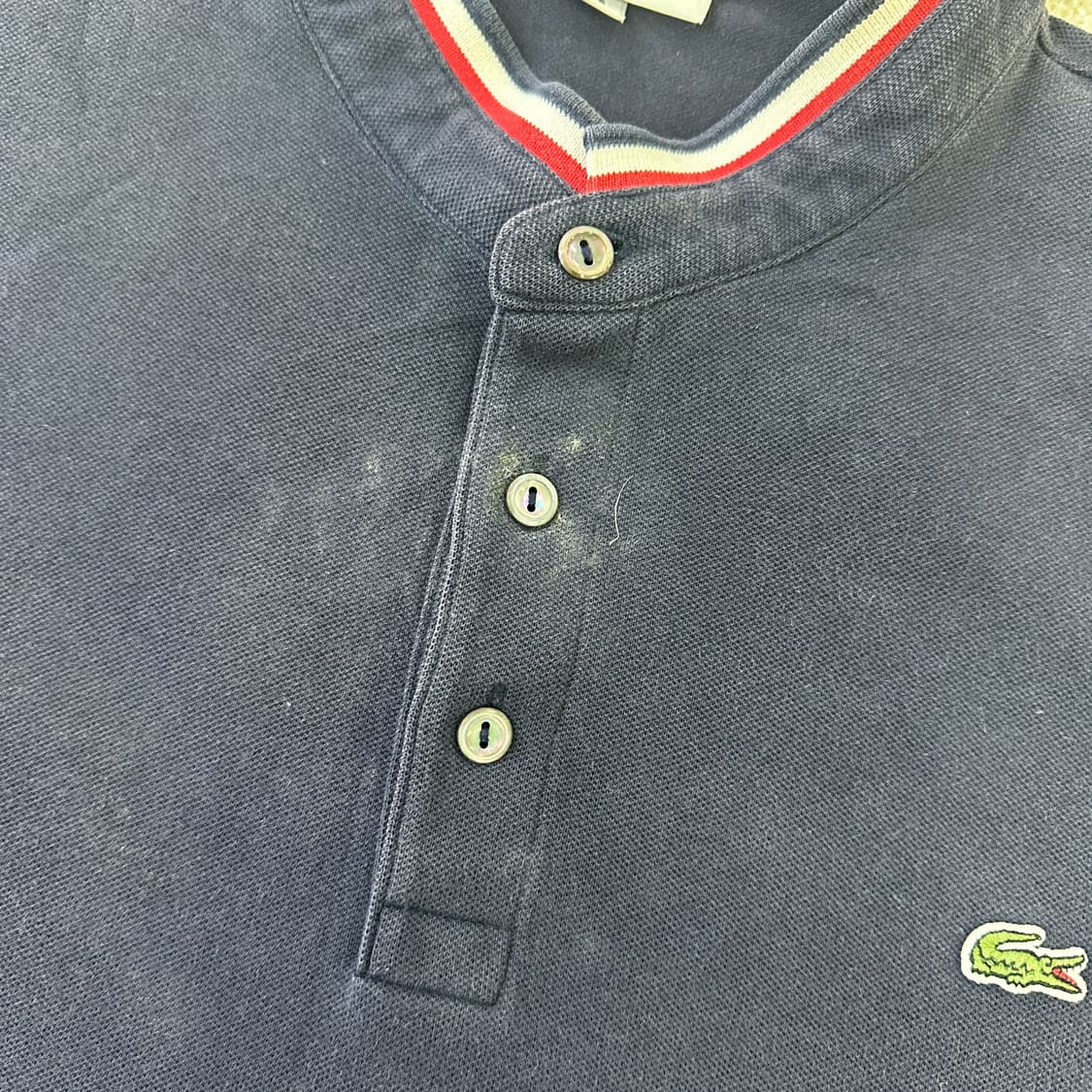 XL 라코스테 반팔 카라 셔츠 0320D 상품이미지5