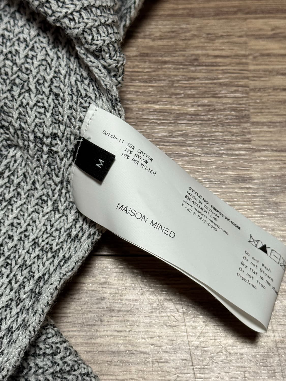 메종미네드 베스트 (그레이) 상품이미지7
