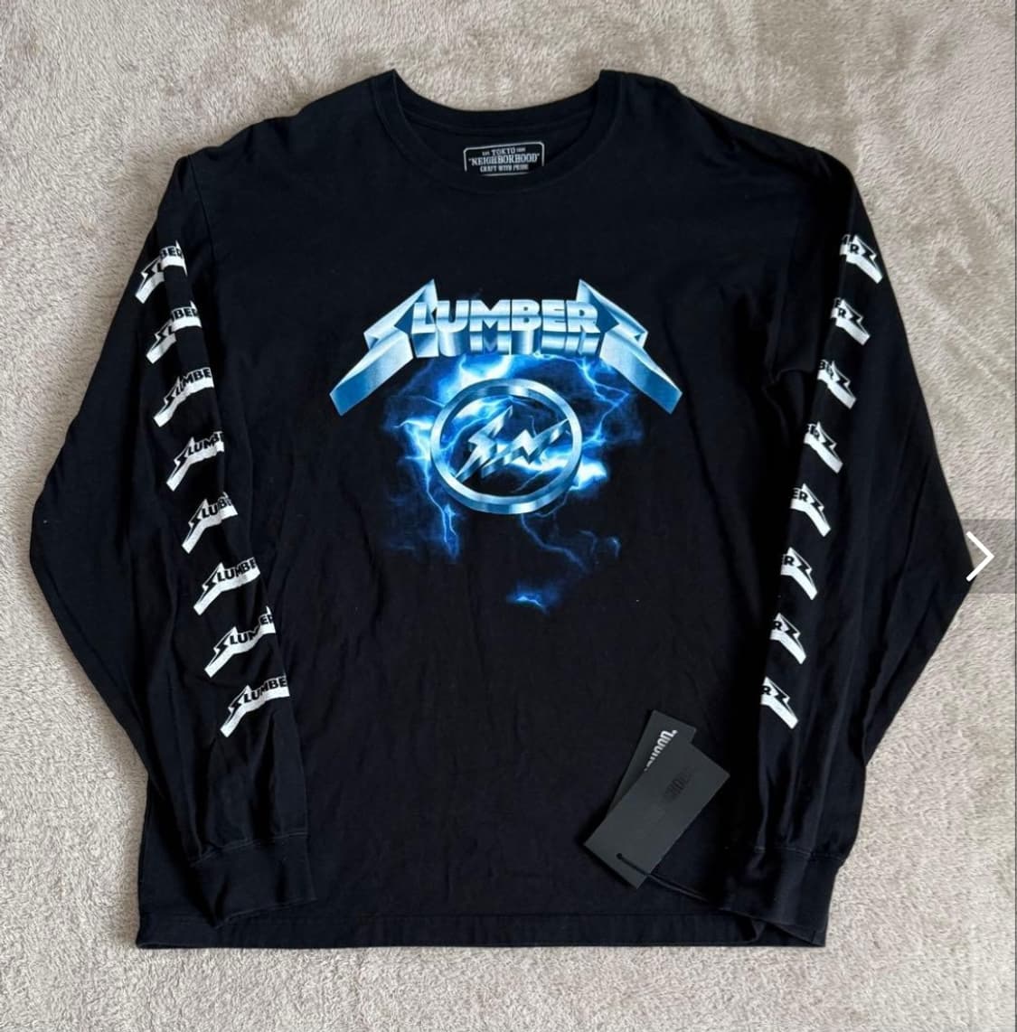 네이버후드 프라그먼트 SLUMBER 긴팔 티셔츠 XL 상품이미지1