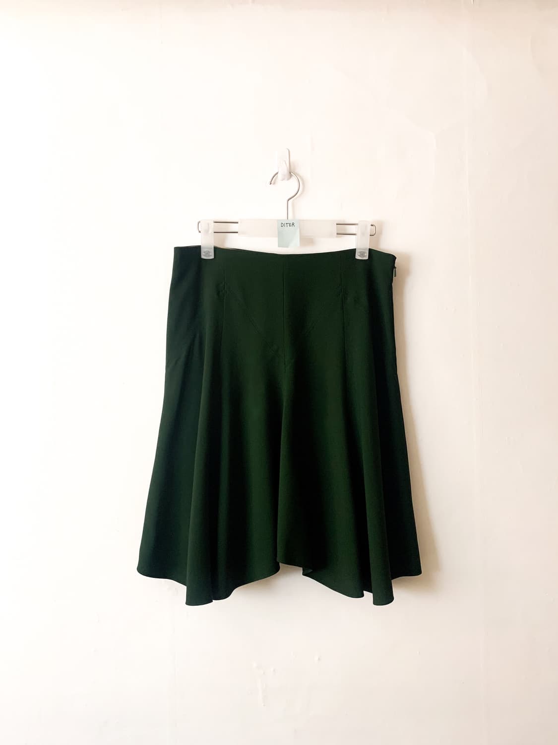 끌로에 사선 미디 스커트 상품이미지1