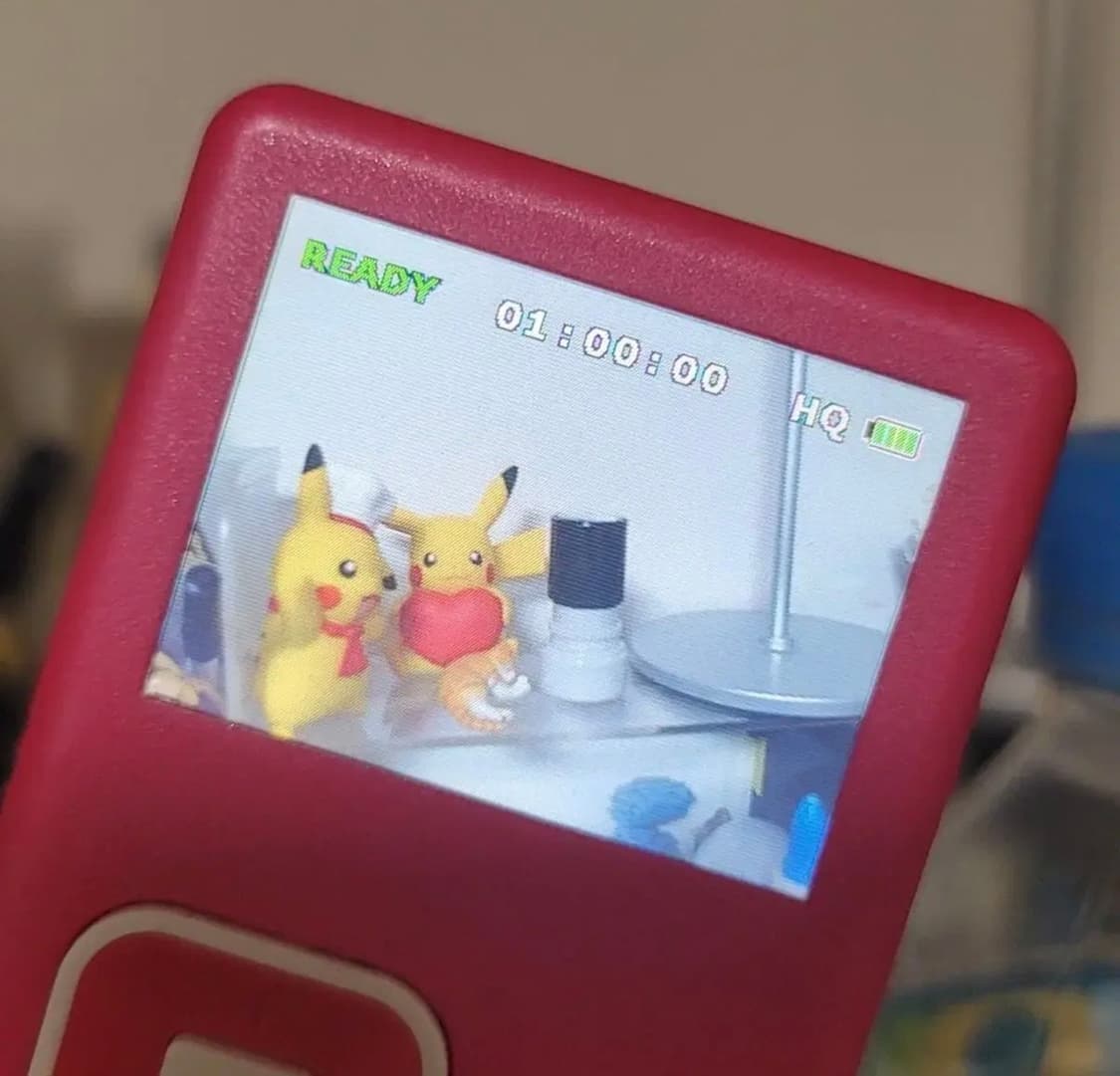 크리에이티브 바도 포켓 고전 캠코더 핑크 상품이미지3