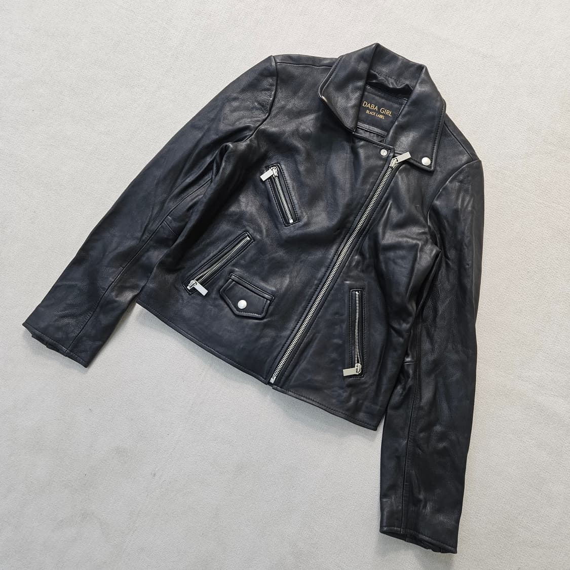 F 다바걸 여성 가죽 라이더 자켓 0327Y 상품이미지1