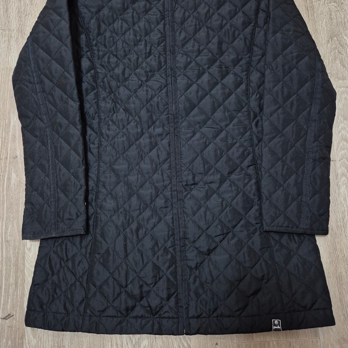 파울라 여성 클래식 롱 퀼팅자켓 코트 (55) 상품이미지3