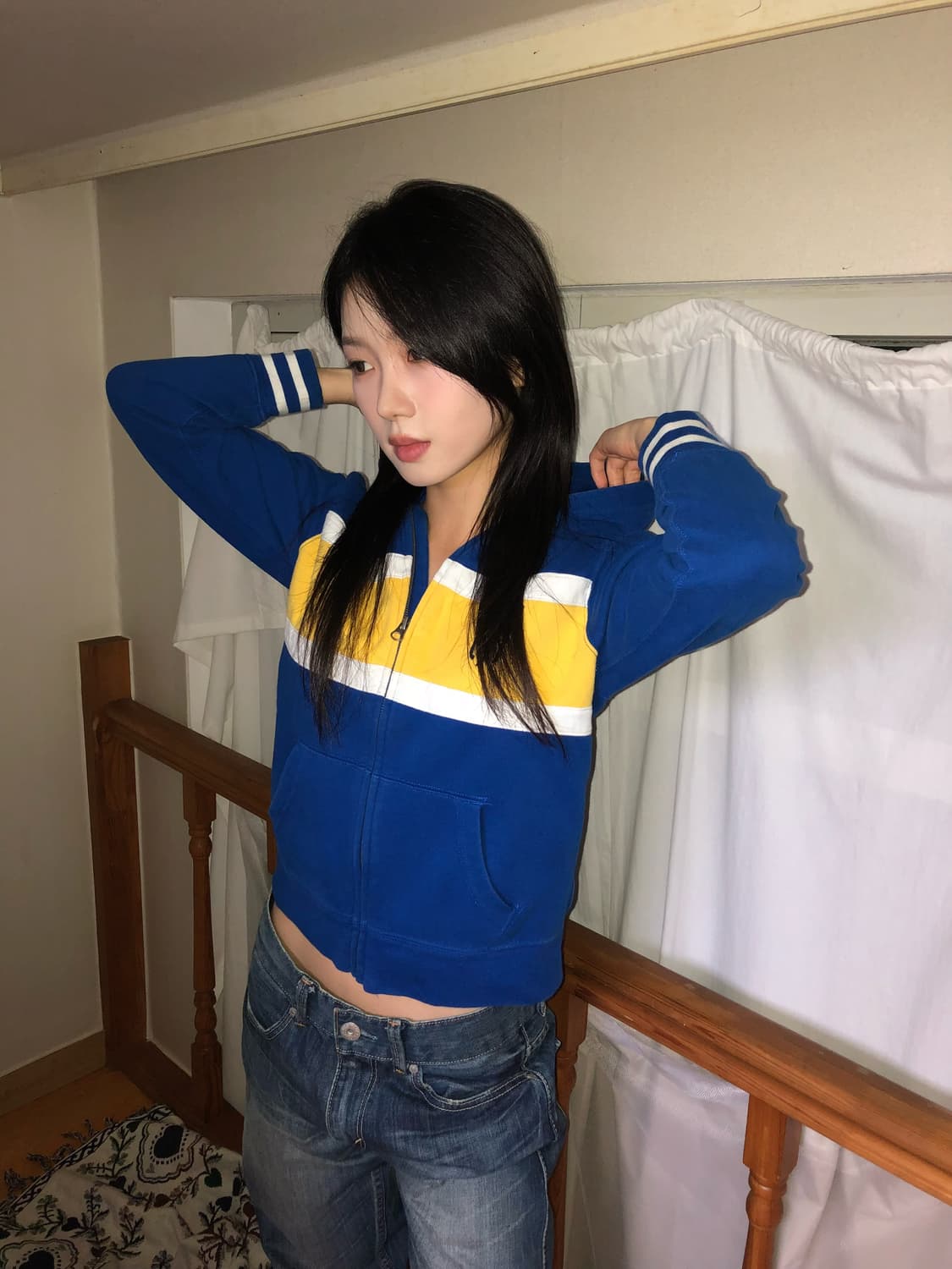 빅포니 블루 후디 상품이미지5