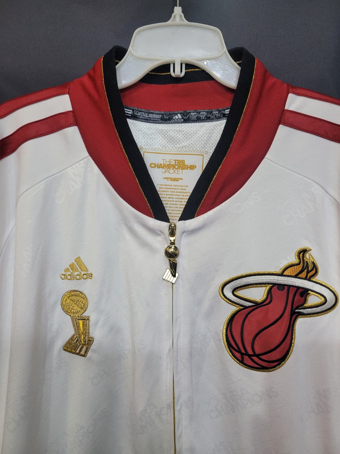Adidas Miami Heat TRB Championship 한정판 상품이미지2