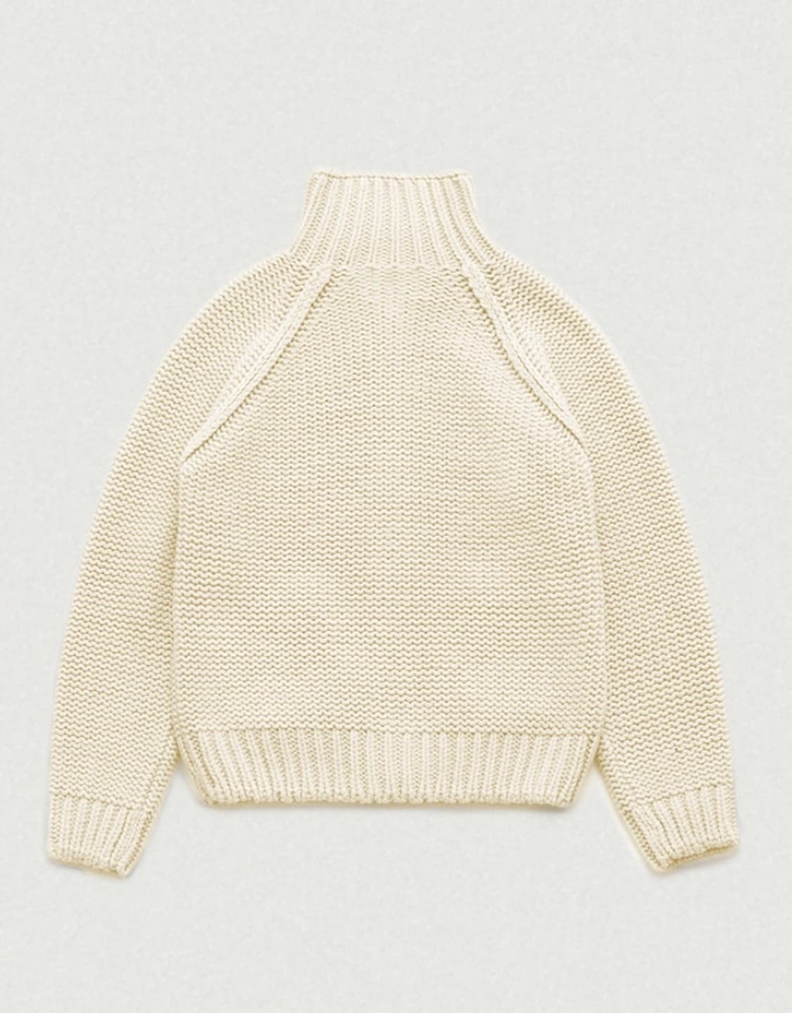 더바넷 Oversized Soap zip-up knit cardigan 상품이미지2