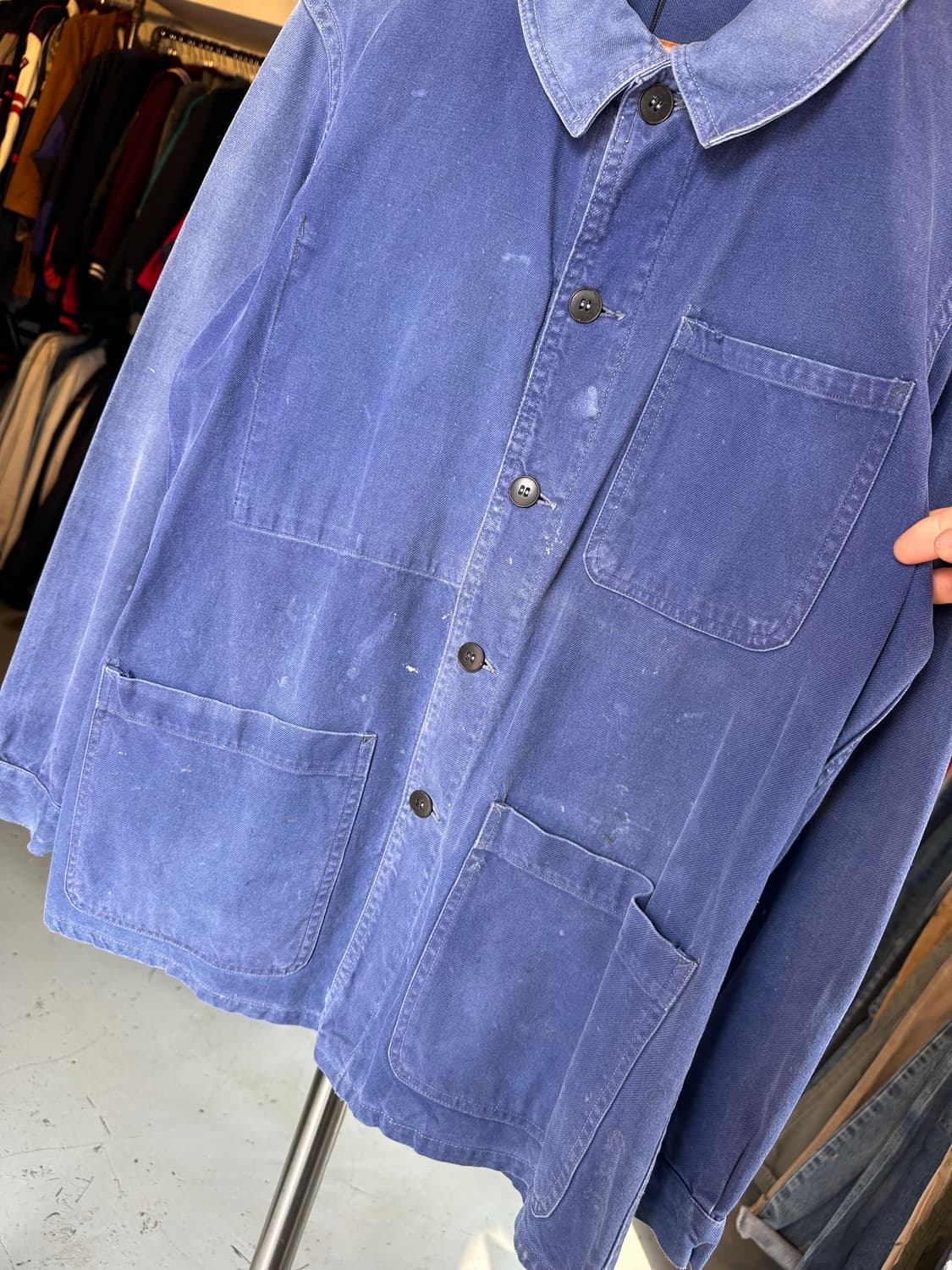 프렌치워크웨어 더티 페이드 프렌치 워크자켓 상품이미지4