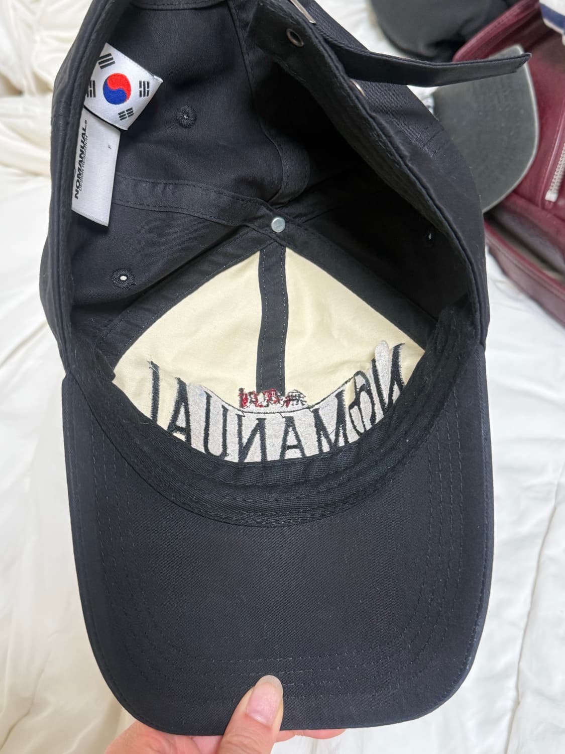 노매뉴얼 볼캡 2C TRUCKER BALL CAP 볼캡 모자 상품이미지3