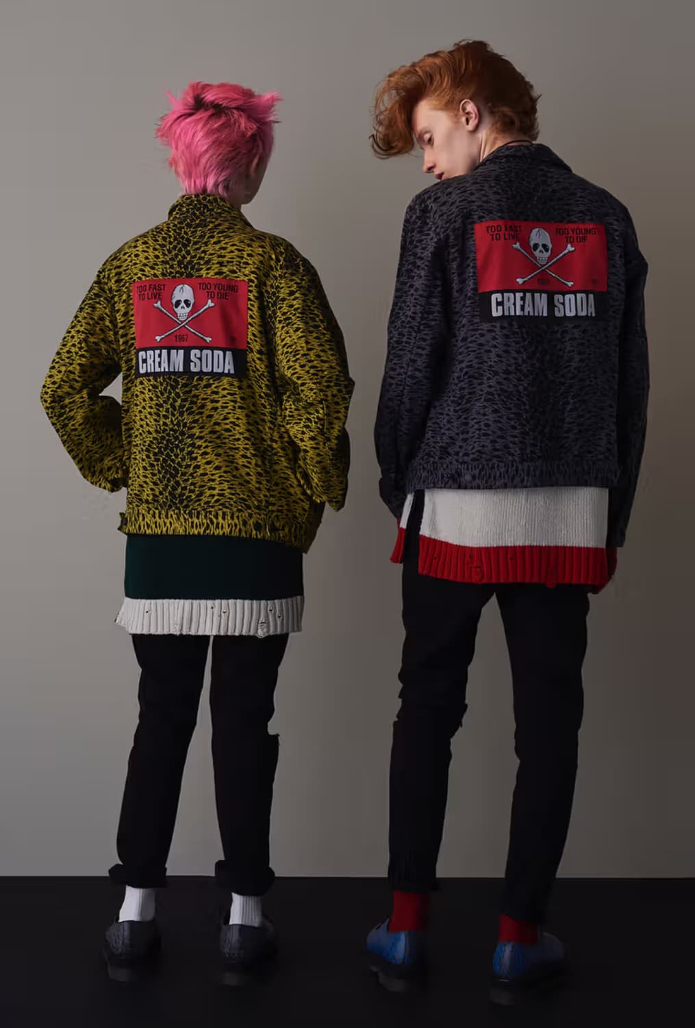 UNDERCOVER CREAMSODA leopard jacket 상품이미지1