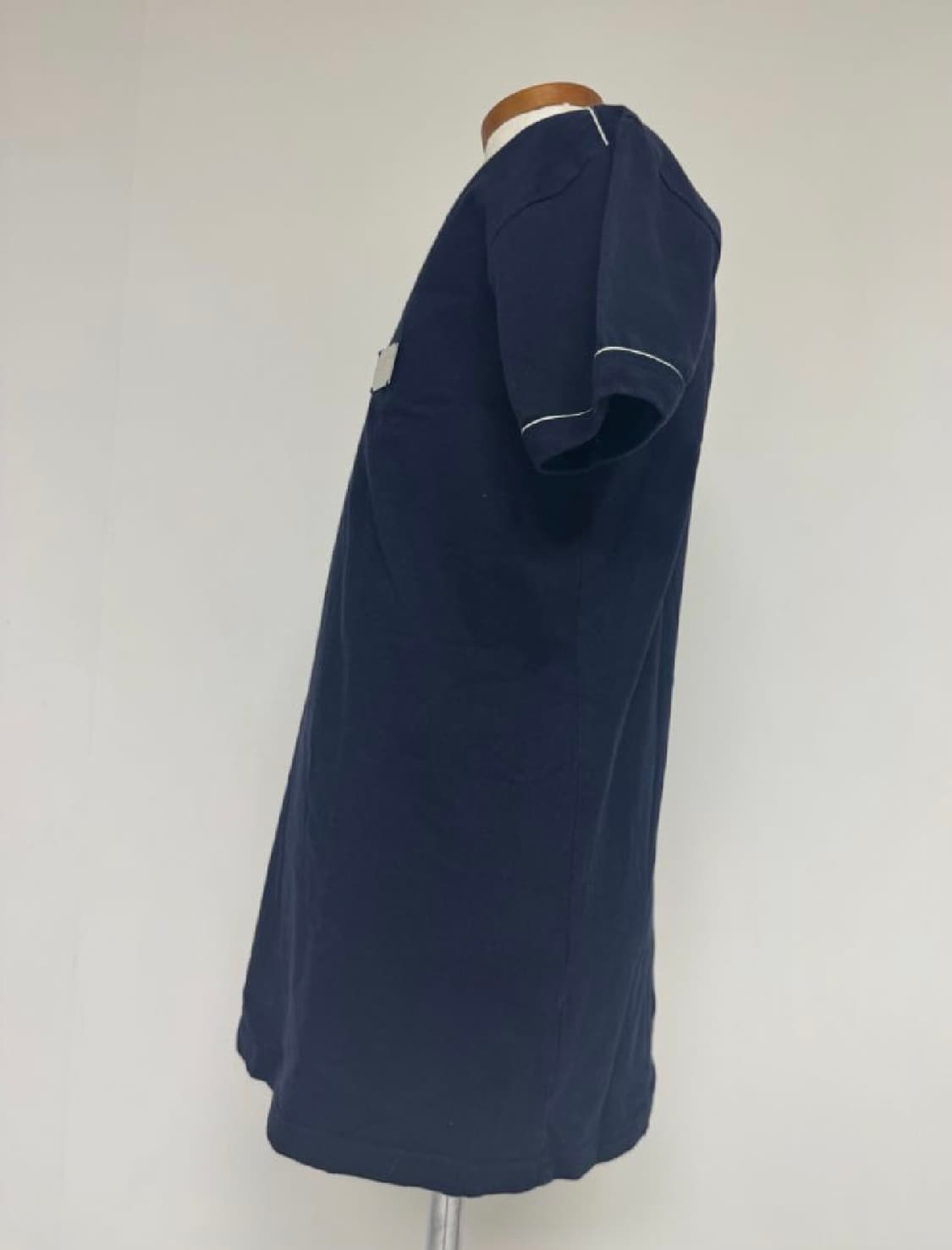 돌체앤가바나 네이비 V넥 반팔 티셔츠 44 상품이미지3