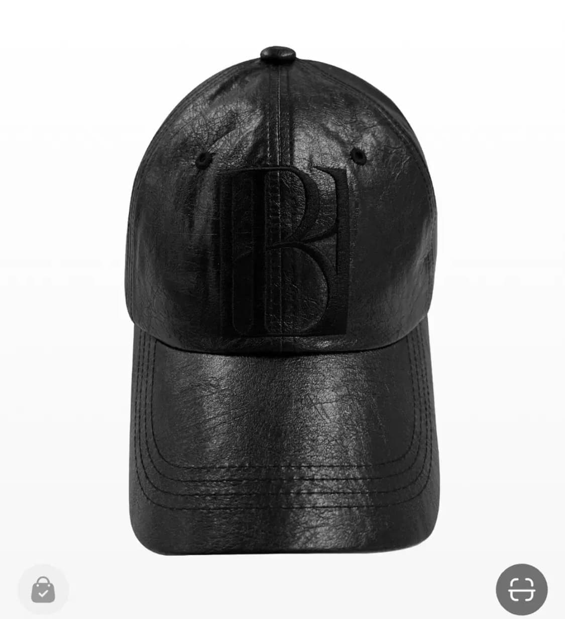 보헤미안서울 심볼 레더 볼캡 모자 상품이미지1