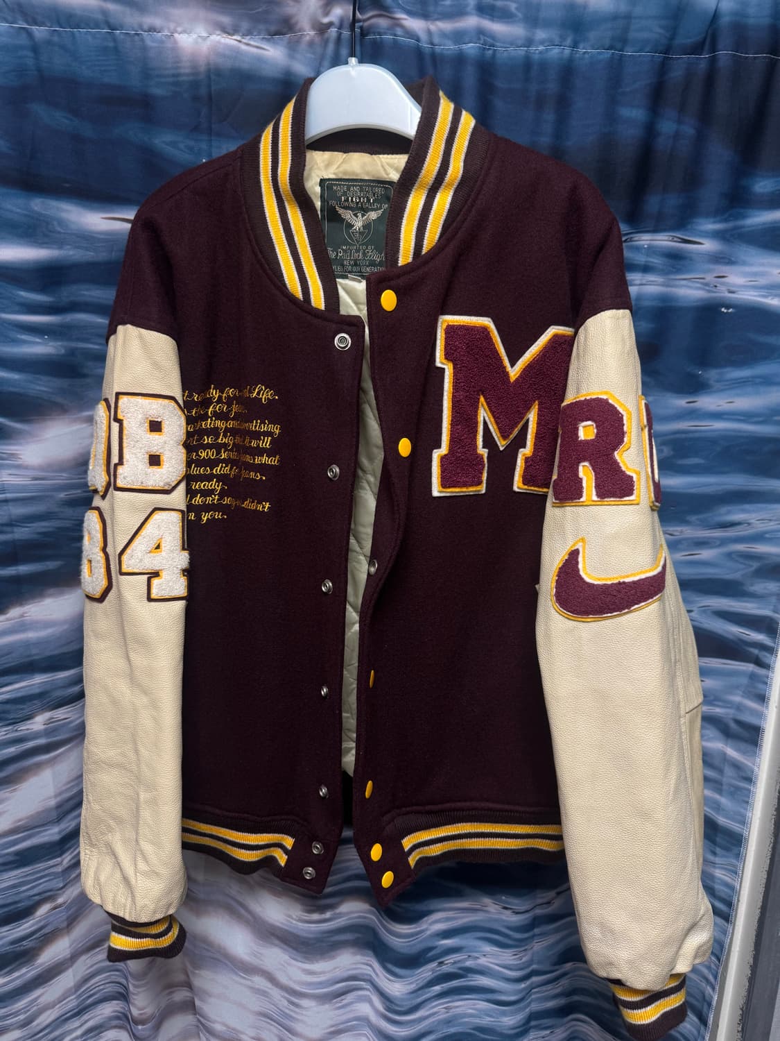 빈티지 바시티 자켓 상품이미지1