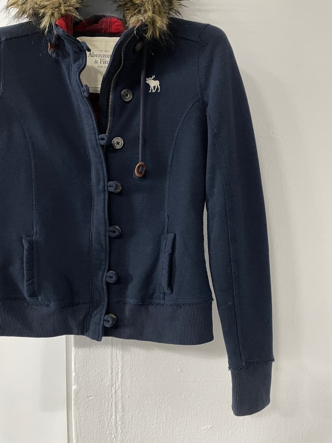 아베크롬비 퍼 후드 자켓 상품이미지3