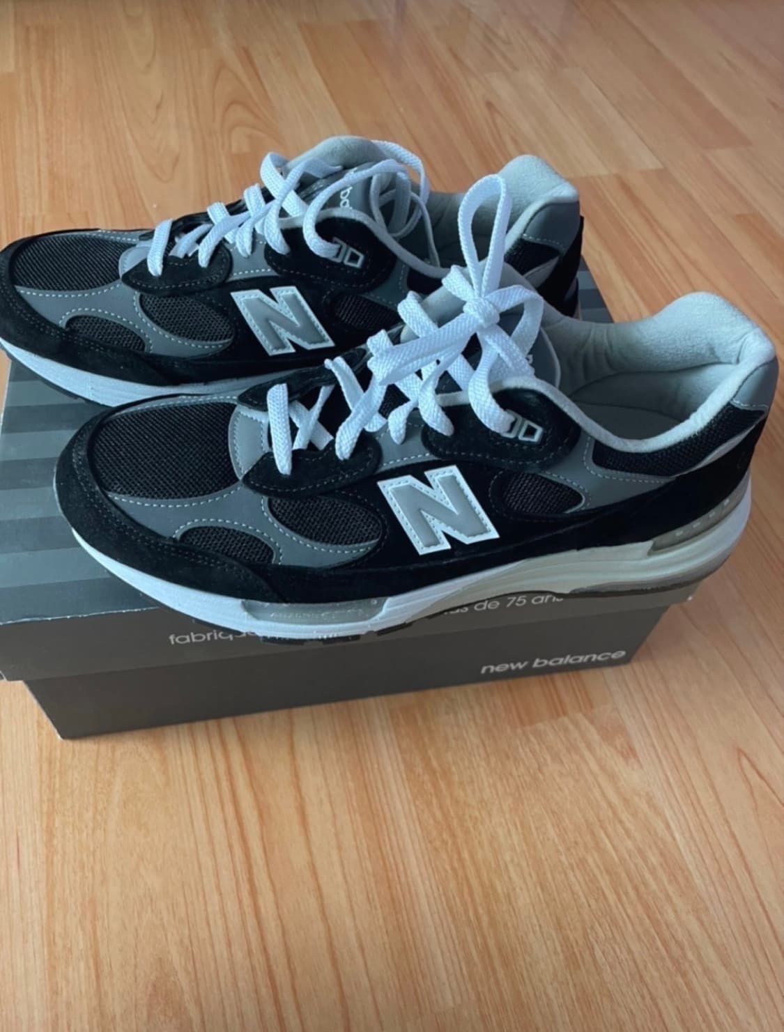 뉴발란스 992 블랙그레이 상품이미지1