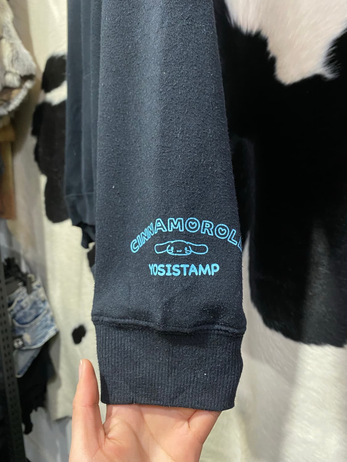 Sanrio 시나모롤 프린팅 후드티 상품이미지4