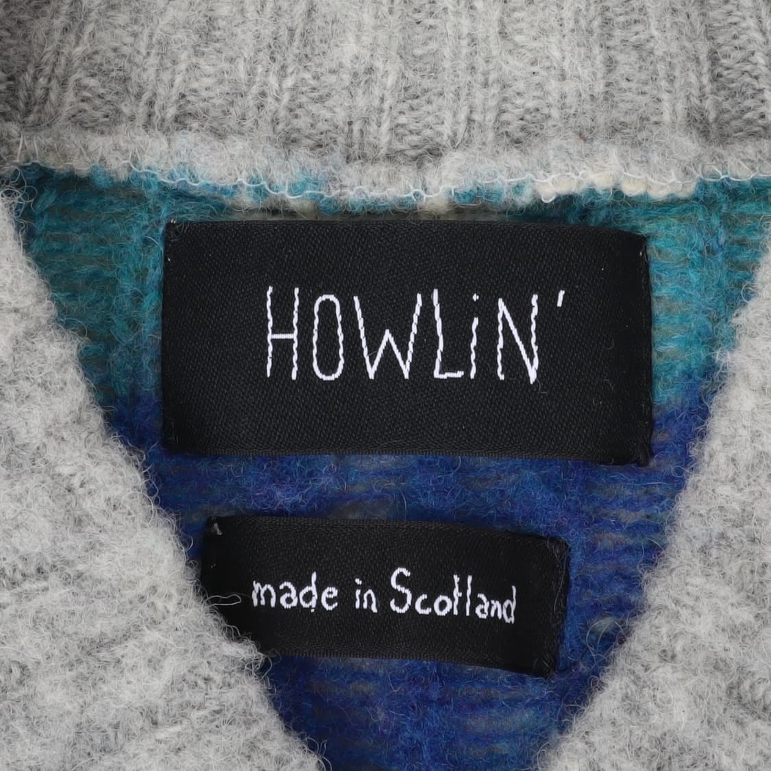 Howlin 하울린 10주년 패턴 울 가디건 상품이미지8