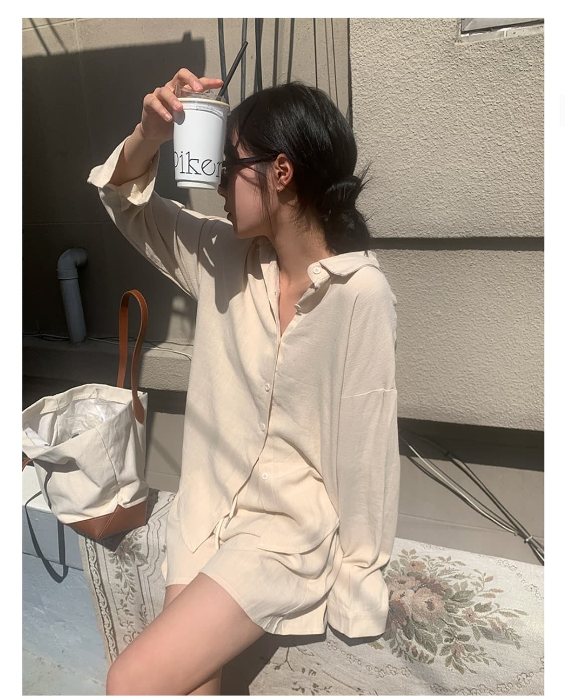 린넨 투피스세트 상품이미지7